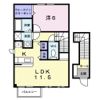 サウス郡家 Aの間取り画像