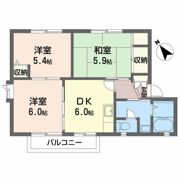 ディアス北条Eの間取り画像