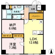 アベニューあいざわの間取り画像