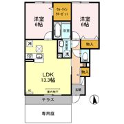 グリーンライズ Bの間取り画像