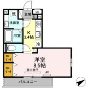 ヒールコートの間取り画像