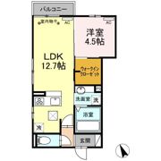 ディーシャンブル江島台の間取り画像