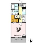 D-chambre 芝田の間取り画像