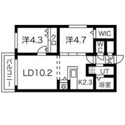 レジーナN22の間取り画像
