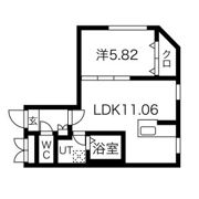 F/LEAD浅間町の間取り画像