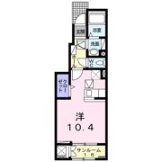 グラシオッソ坂井 Ⅲの間取り画像