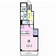 フルールM2の間取り画像