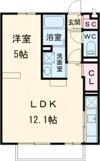 フルール Bの間取り画像