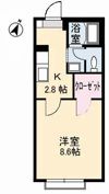 サンパレス四季の間取り画像