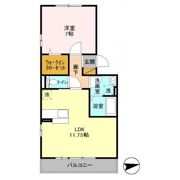 シエルブルーの間取り画像