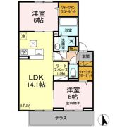 グリシーナの間取り画像