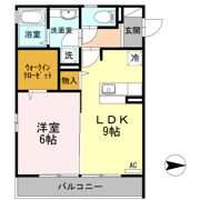 シェルハウス上中里 Cの間取り画像