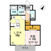 フォルテーヌⅤの間取り画像