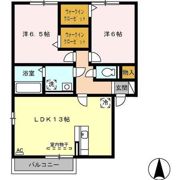 アーデ フライア Cの間取り画像