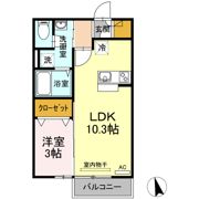 リビングタウン高松中央 B棟の間取り画像