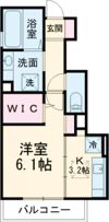 フルールカルチェの間取り画像