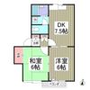 グリーンハイツ田中Ⅱの間取り画像