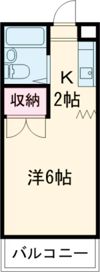 メゾン芝の間取り画像
