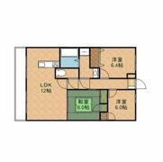 エスポワール冬切の間取り画像