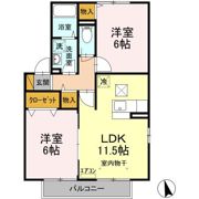 ソレーユ津田沼の間取り画像