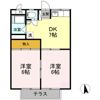 コーポシャローム Aの間取り画像