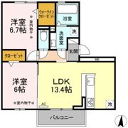 プログレスの間取り画像