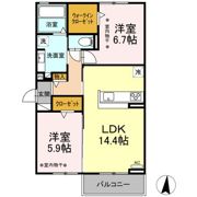 プログレスの間取り画像
