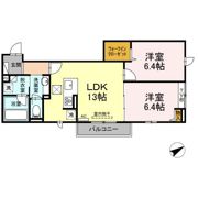 ヴェール高須の間取り画像