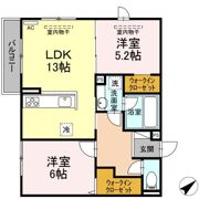 ワイズ古市の間取り画像