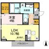 フェリエⅢの間取り画像