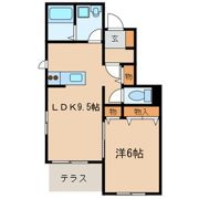 レースト明原の間取り画像