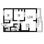 シャルードSの間取り画像