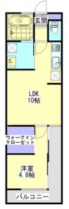サンハートⅡの間取り画像