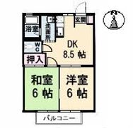 ヴィレッジ高島 A棟の間取り画像