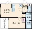 レヴァレント黒崎の間取り画像