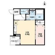 CRASTINE大杉の間取り画像