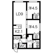 カサトレス白石の間取り画像