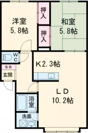 シーケンスの間取り画像