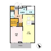 エスペランサAの間取り画像