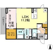 ルミナーレ山の手の間取り画像