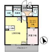 ノア東山A棟 A棟の間取り画像