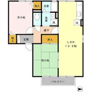 セジュール高田 B棟の間取り画像