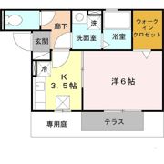 リヴェールシャトー A棟の間取り画像