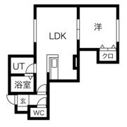 シルキー白石の間取り画像