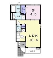 グレースの間取り画像