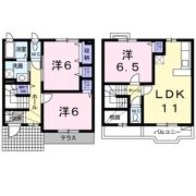 エスト ラ・ネージュⅠの間取り画像