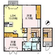 WITおしの7 B棟の間取り画像