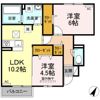 ブルーム矢原Ⅱの間取り画像