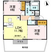 プルミ・エール D棟の間取り画像