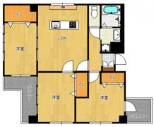 シック薬院の間取り画像